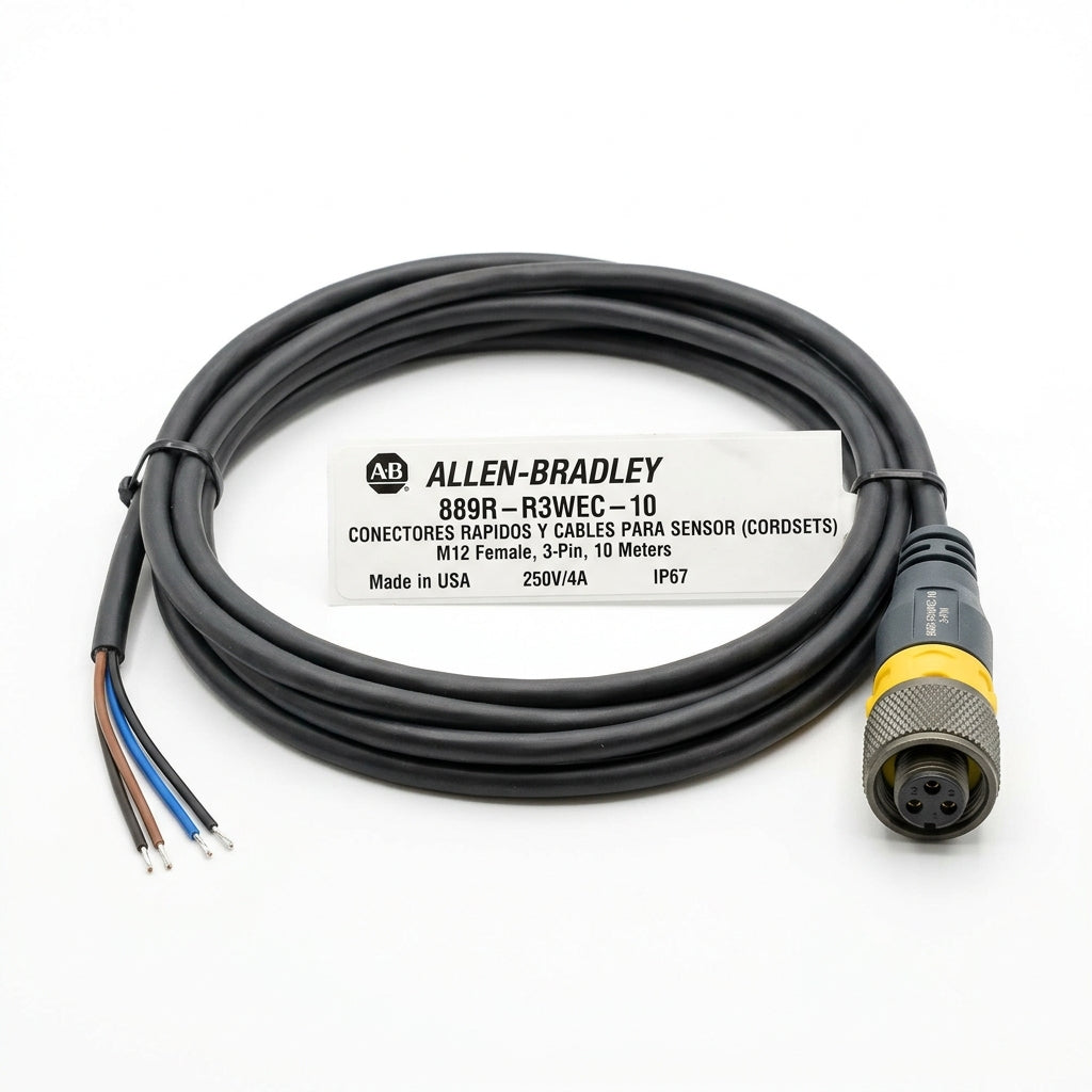 ALLEN-BRADLEY 889R-R3WEC-10 CONECTORES RAPIDOS Y CABLES PARA SENSOR (CORDSETS)