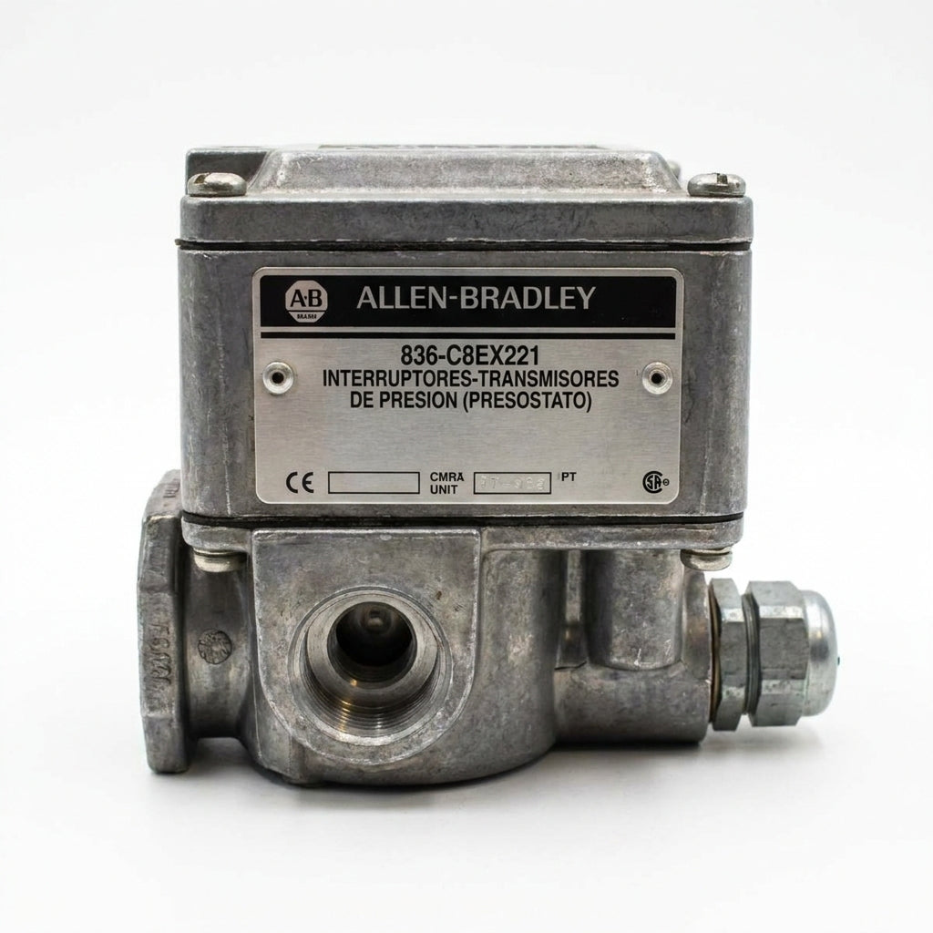 ALLEN-BRADLEY 836-C8EX221 INTERRUPTORES-TRANSMISORES DE PRESION (PRESOSTATO)