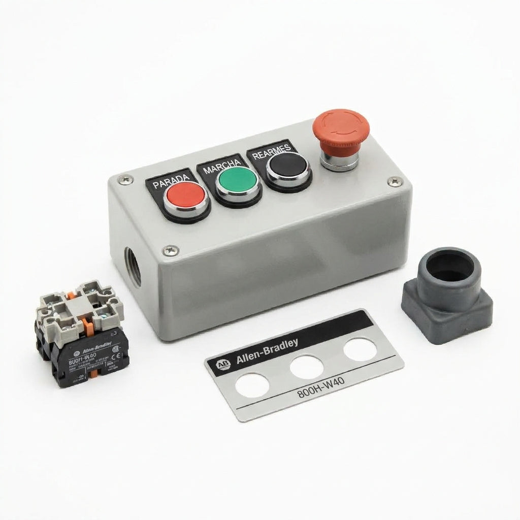 ALLEN-BRADLEY 800H-W40 BOTONES PULSADORES BOTONERAS Y ACCESORIOS