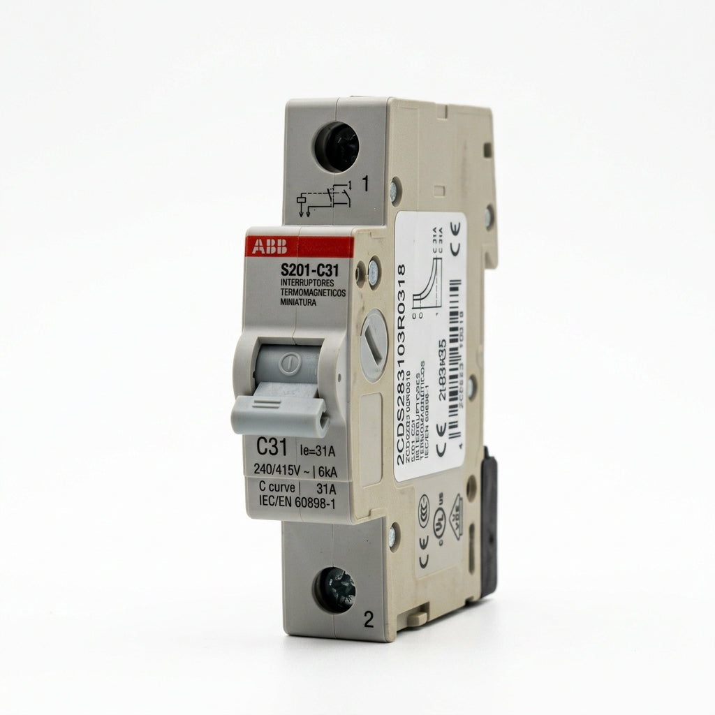 ABB 2CDS283103R0318 INTERRUPTORES TERMOMAGNETICOS MINIATURA RIEL DIN