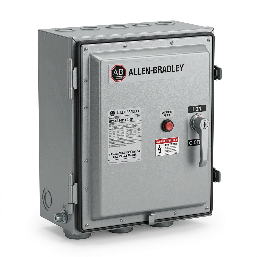 ALLEN-BRADLEY 512-CAB-B1J-3-6P ARRANCADORES A TENSION PLENA