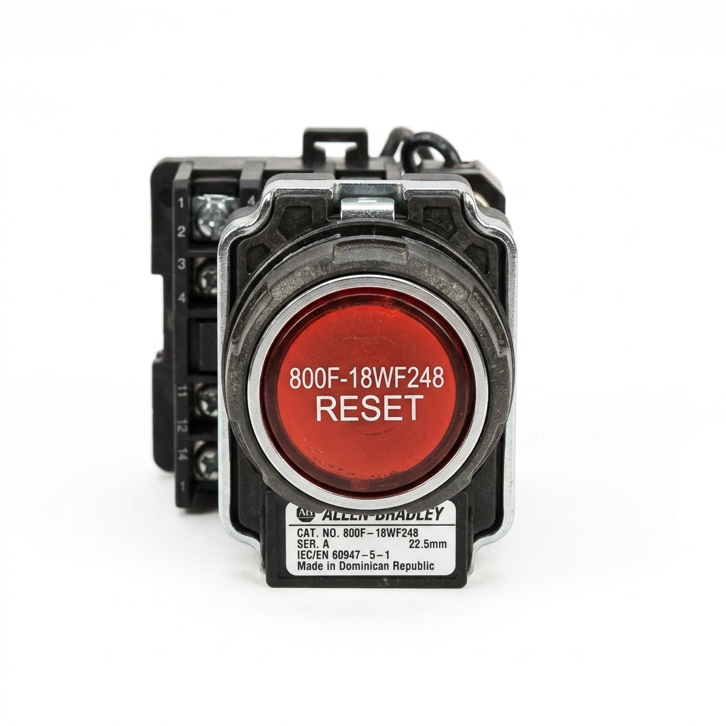 ALLEN-BRADLEY 800F-18WF248 BOTONES PULSADORES BOTONERAS Y ACCESORIOS