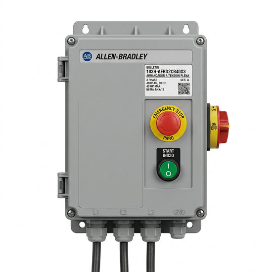 ALLEN-BRADLEY 103H-AFBD2CB40X3 ARRANCADORES A TENSION PLENA