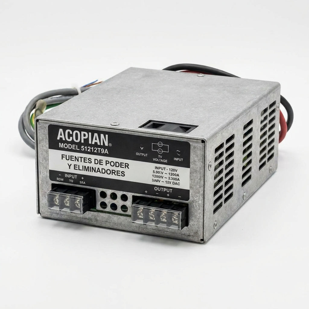 ACOPIAN 51212T9A FUENTES DE PODER Y ELIMINADORES
