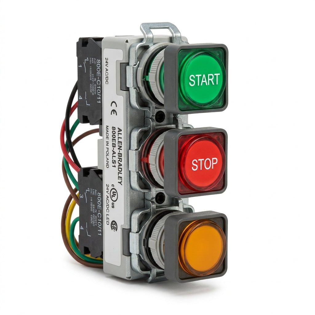 ALLEN-BRADLEY 800EB-ALS1 BOTONES PULSADORES BOTONERAS