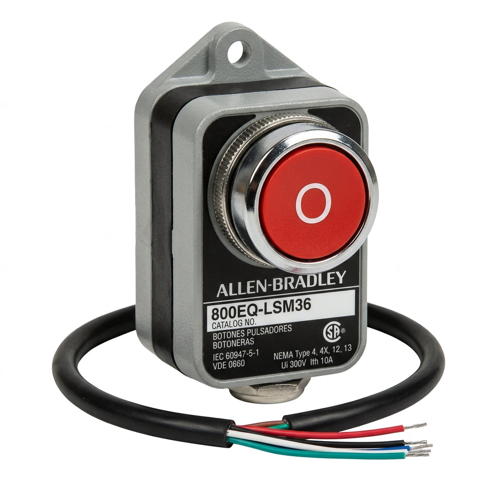ALLEN-BRADLEY 800EQ-LSM36 BOTONES PULSADORES BOTONERAS
