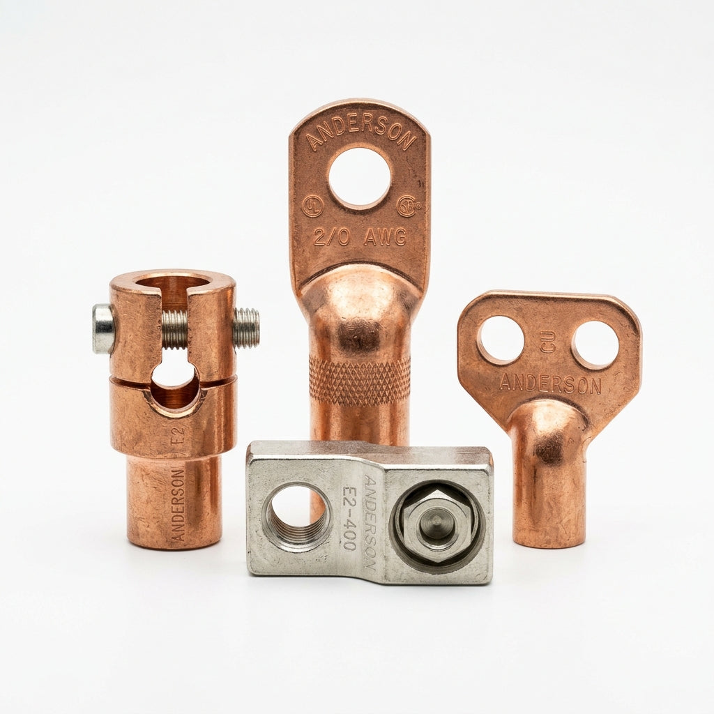 ANDERSON E2 TERMINALES Y ZAPATAS ELECTRICAS