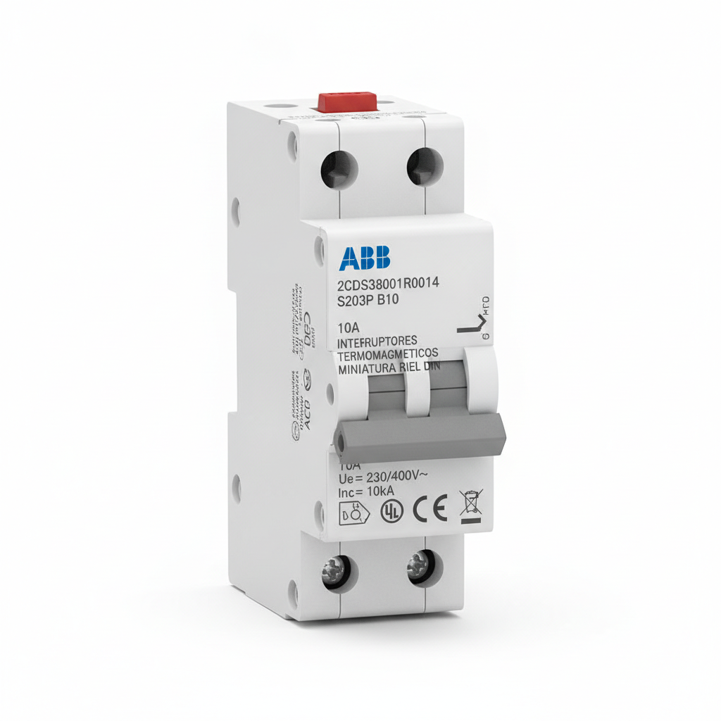 ABB 2CDS283001R0014 INTERRUPTORES TERMOMAGNETICOS MINIATURA RIEL DIN