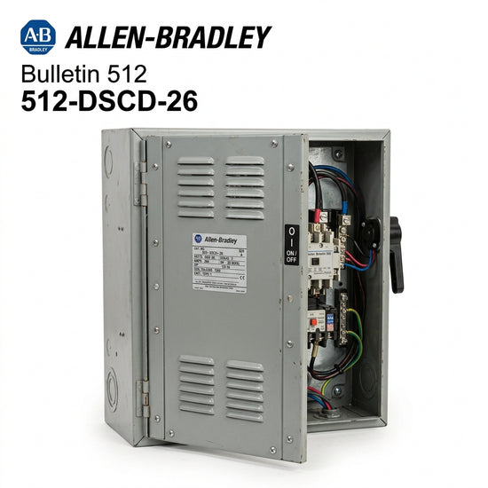 ALLEN-BRADLEY 512-DSCD-26 ARRANCADORES A TENSION PLENA