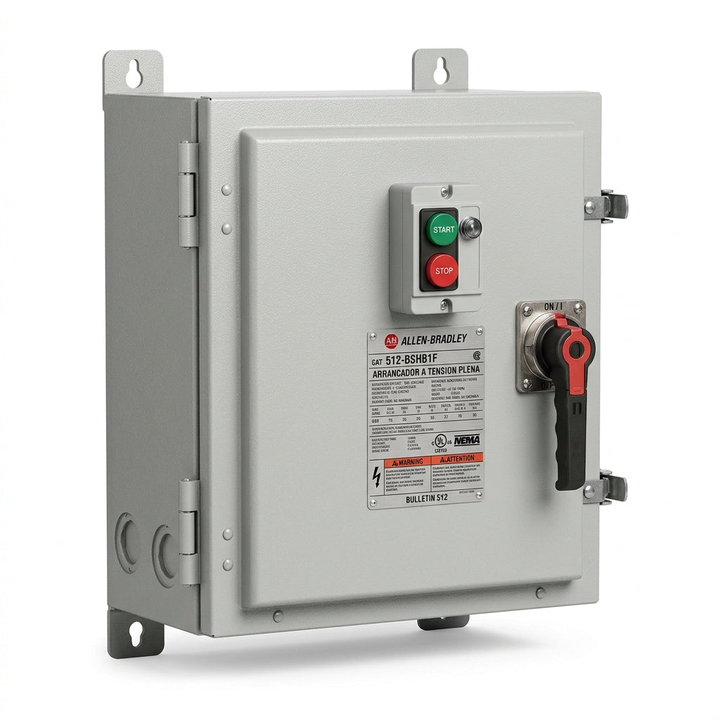 ALLEN-BRADLEY 512-BSHB1F ARRANCADORES A TENSION PLENA