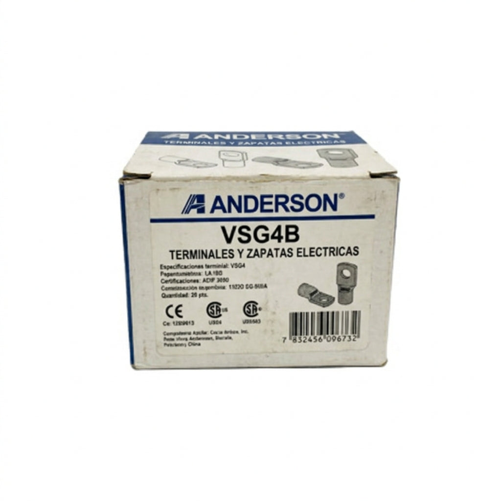 ANDERSON VSG4B TERMINALES Y ZAPATAS ELECTRICAS