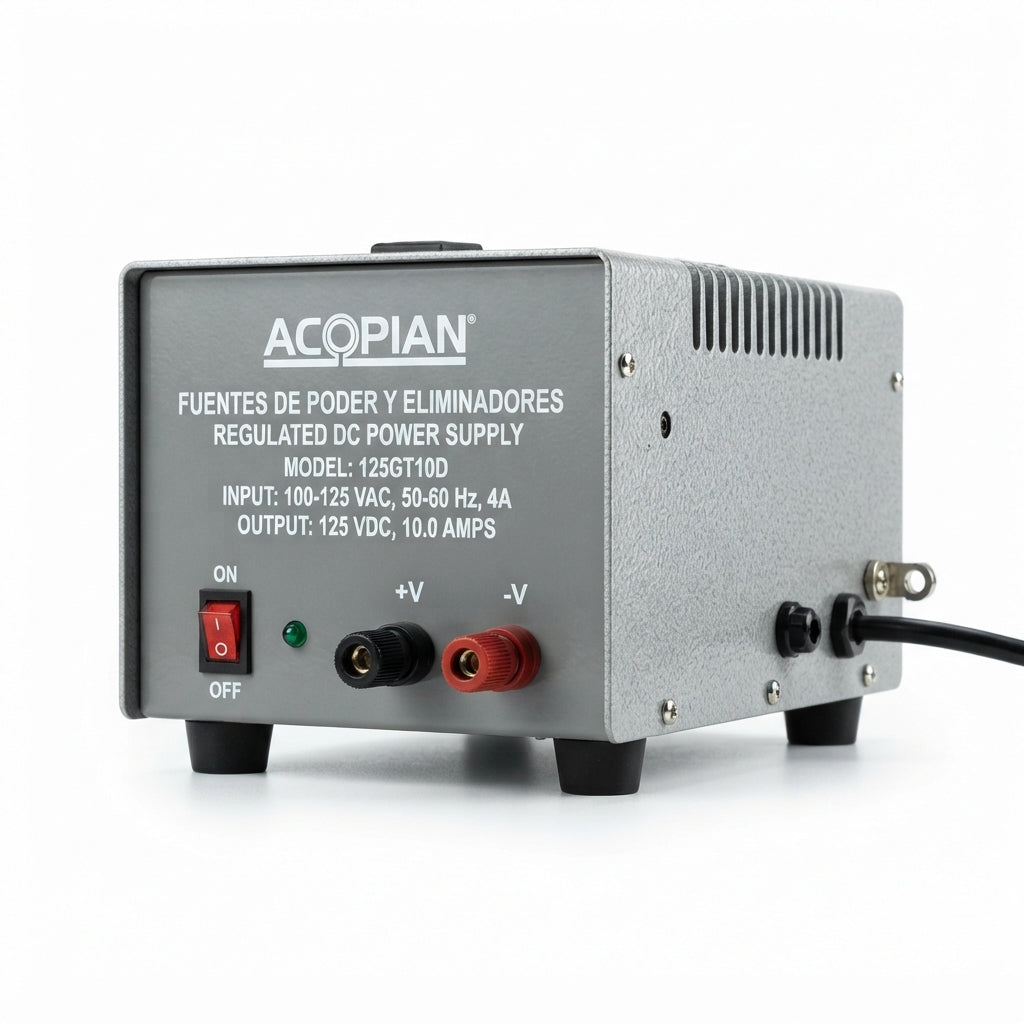 ACOPIAN 125GT10D FUENTES DE PODER Y ELIMINADORES