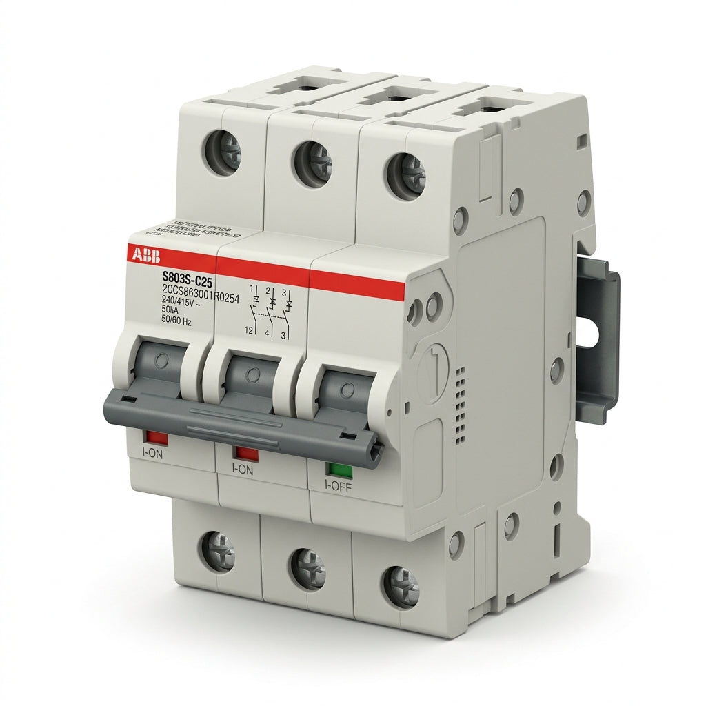 ABB 2CCS863001R0254 INTERRUPTORES TERMOMAGNETICOS MINIATURA RIEL DIN