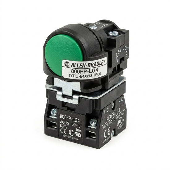 ALLEN-BRADLEY 800FP-LG4 BOTONES PULSADORES BOTONERAS