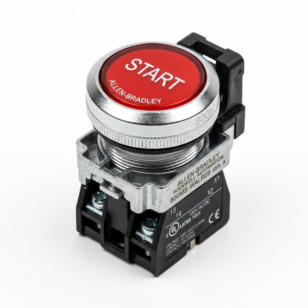 ALLEN-BRADLEY 800MS-WALR09 BOTONES PULSADORES BOTONERAS Y ACCESORIOS