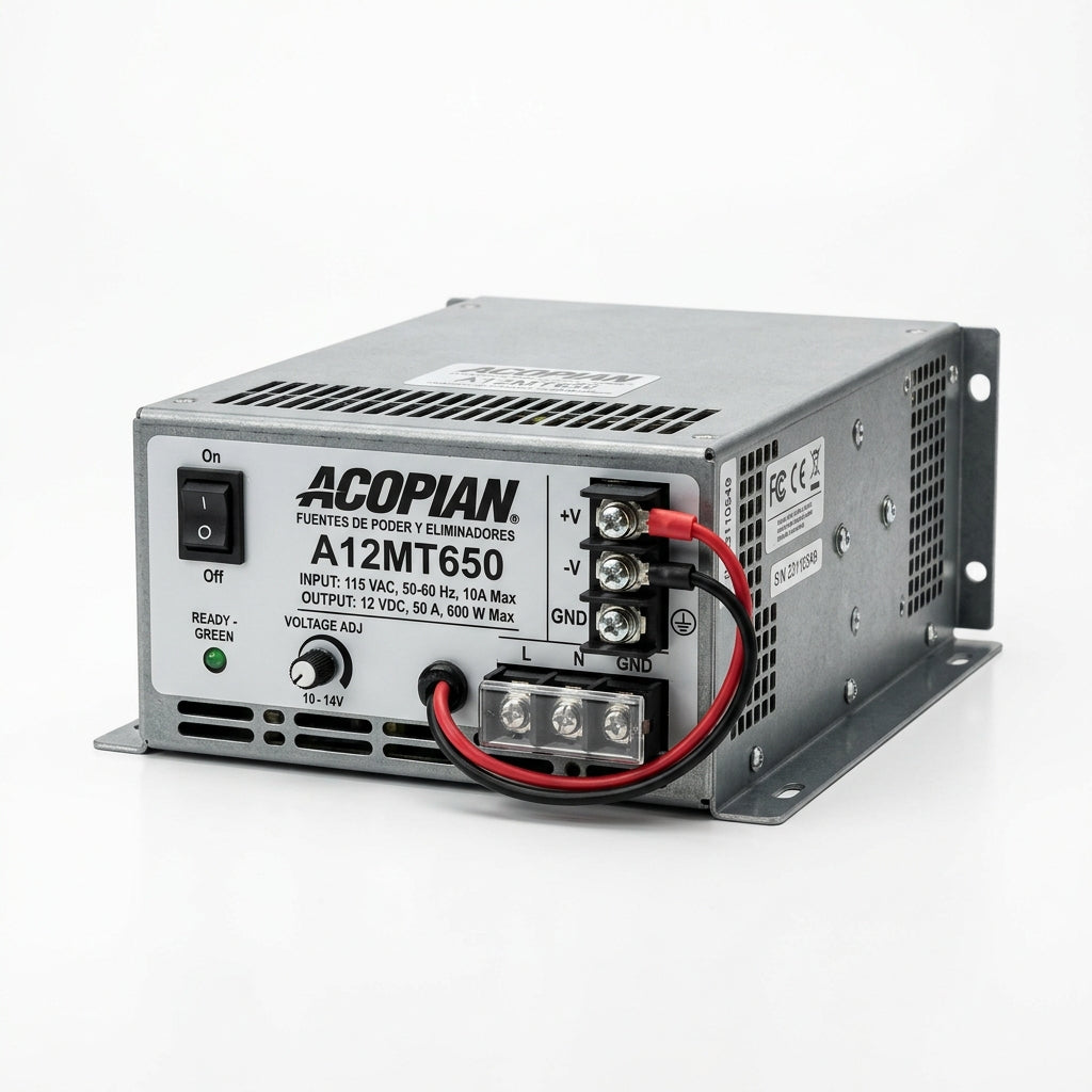 ACOPIAN A12MT650 FUENTES DE PODER Y ELIMINADORES