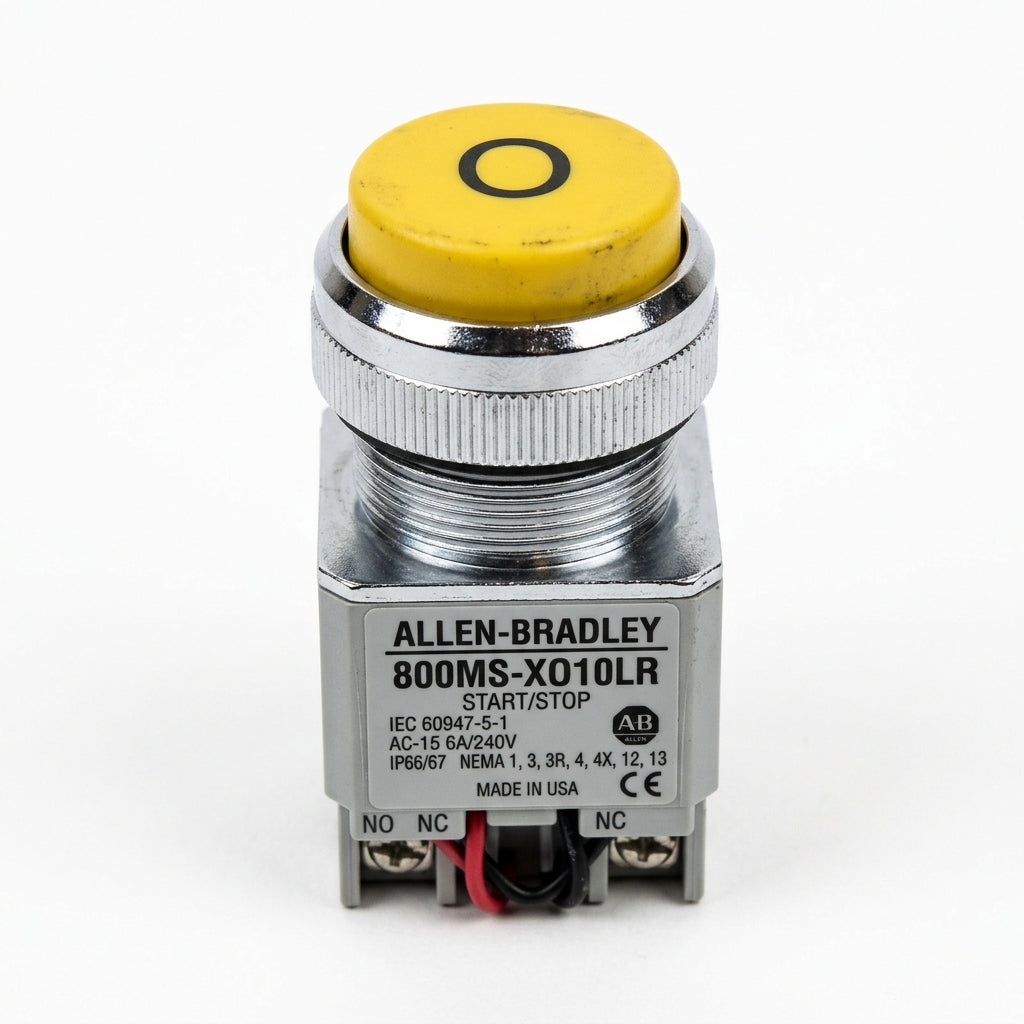 ALLEN-BRADLEY 800MS-XO10LR BOTONES PULSADORES BOTONERAS Y ACCESORIOS