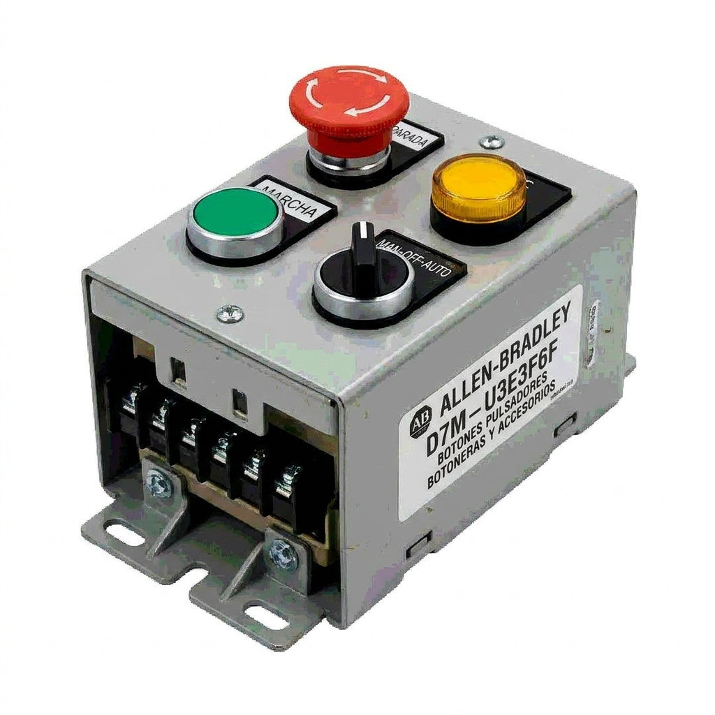 ALLEN-BRADLEY D7M-U3E3F6F BOTONES PULSADORES BOTONERAS Y ACCESORIOS