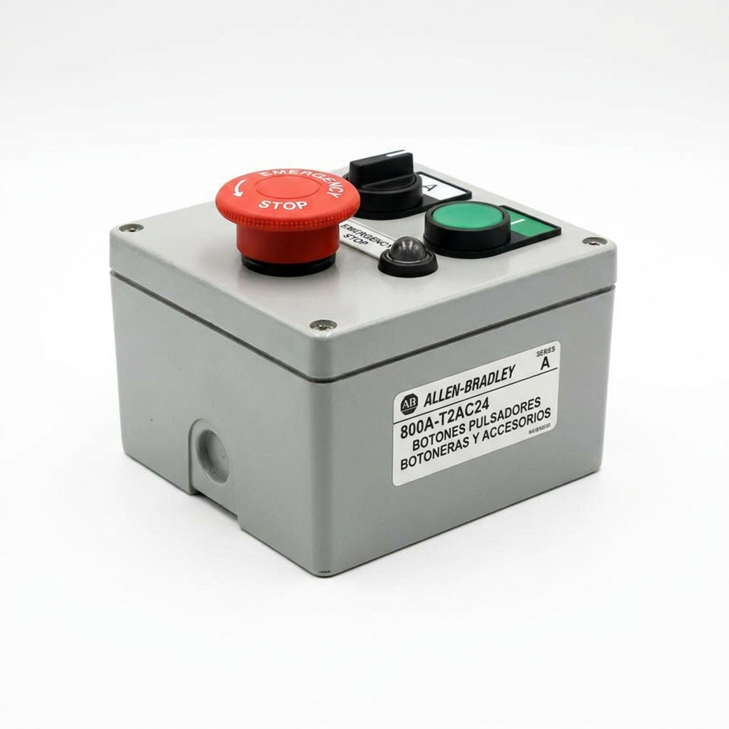 ALLEN-BRADLEY 800A-T2AC24 BOTONES PULSADORES BOTONERAS Y ACCESORIOS