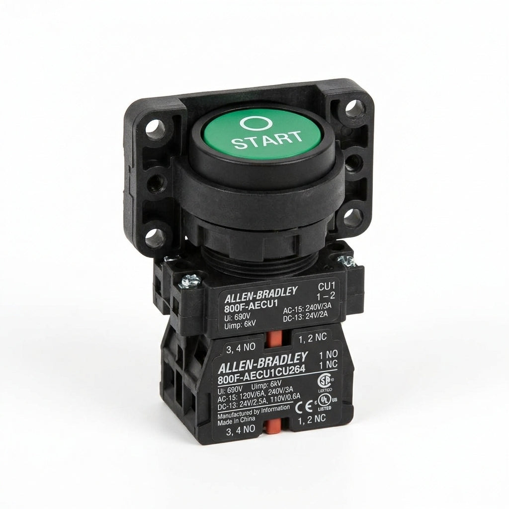 ALLEN-BRADLEY 800F-AECU1CU264 BOTONES PULSADORES BOTONERAS Y ACCESORIOS