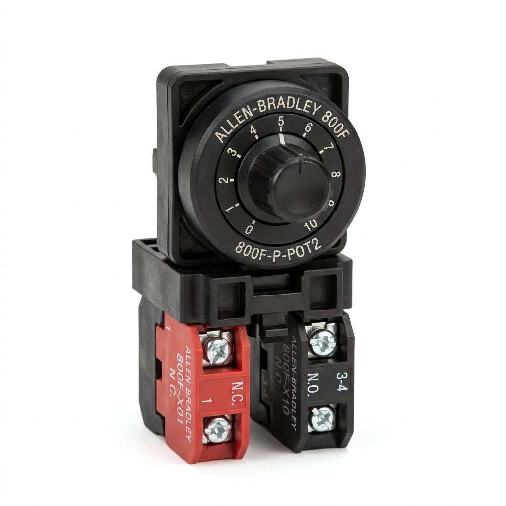 ALLEN-BRADLEY 800F-P-POT2-B BOTONES PULSADORES BOTONERAS Y ACCESORIOS