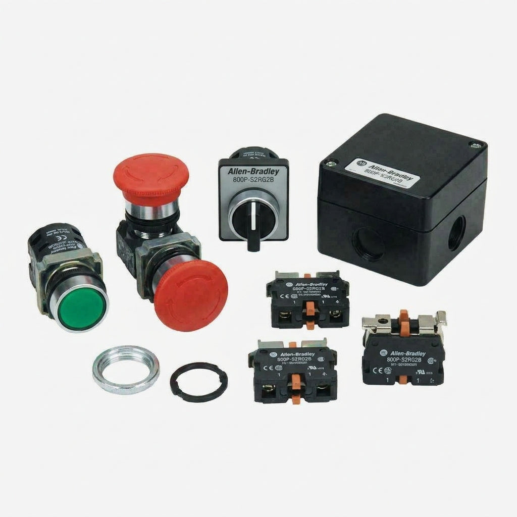 ALLEN-BRADLEY 800P-S2RG2B BOTONES PULSADORES BOTONERAS Y ACCESORIOS