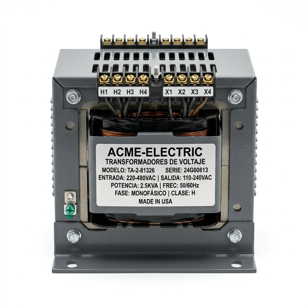ACME-ELECTRIC TA-2-81326 TRANSFORMADORES DE VOLTAJE