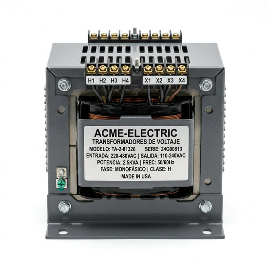 ACME-ELECTRIC TA-2-81326 TRANSFORMADORES DE VOLTAJE