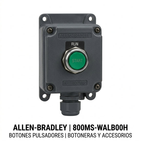 ALLEN-BRADLEY 800MS-WALB00H BOTONES PULSADORES BOTONERAS Y ACCESORIOS