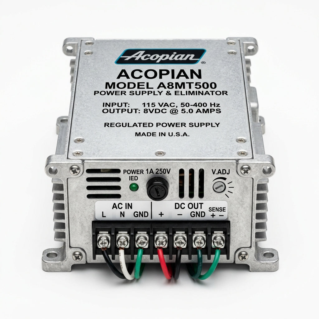 ACOPIAN A8MT500 FUENTES DE PODER Y ELIMINADORES