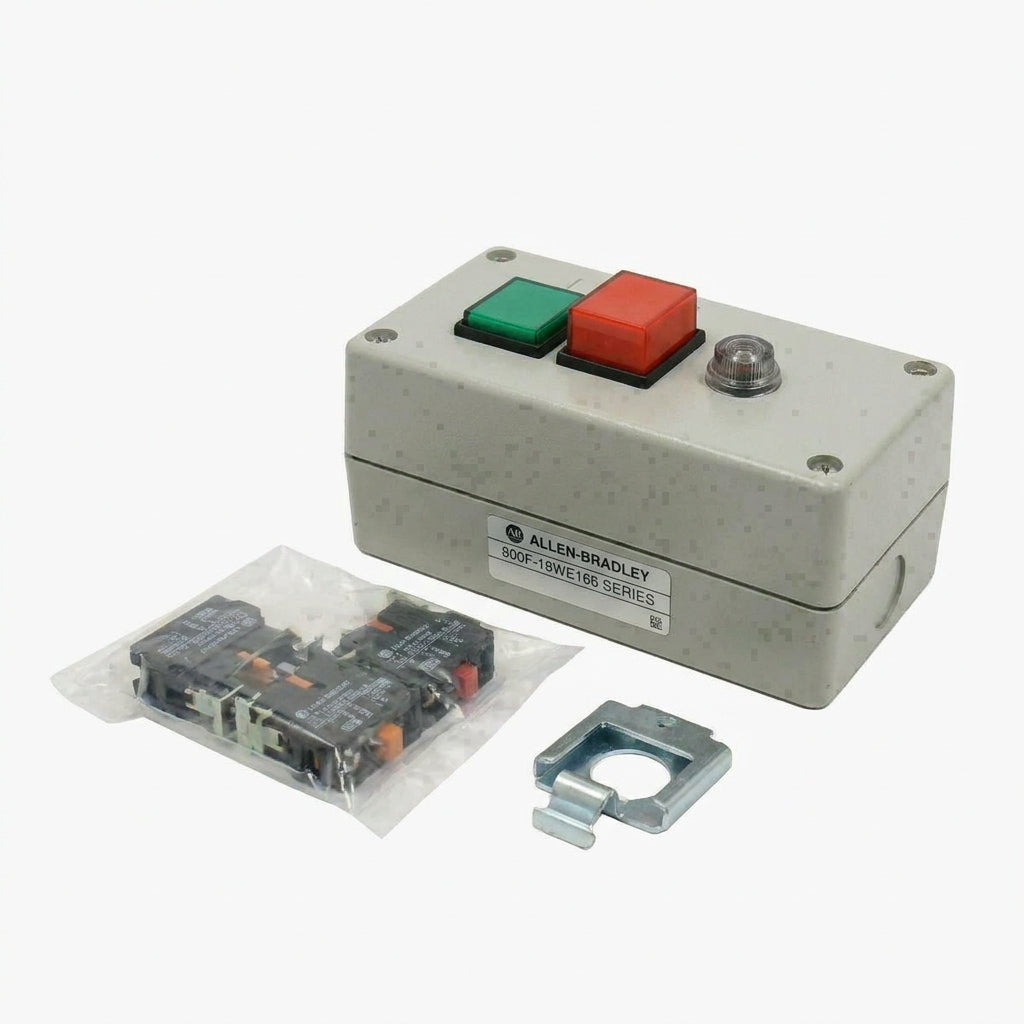 ALLEN-BRADLEY 800F-18WE166 BOTONES PULSADORES BOTONERAS Y ACCESORIOS