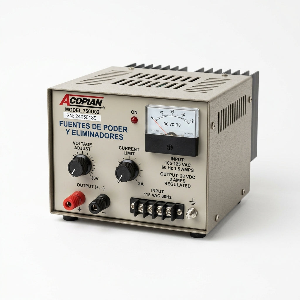 ACOPIAN 750U02 FUENTES DE PODER Y ELIMINADORES