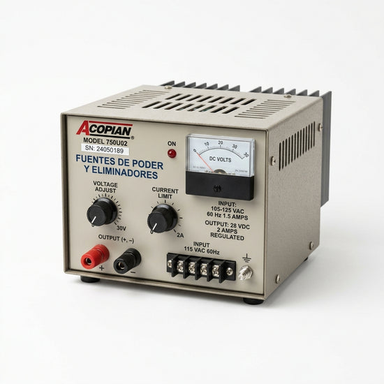ACOPIAN 750U02 FUENTES DE PODER Y ELIMINADORES