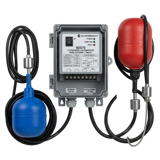ALLEN-BRADLEY B25275 FLOTADORES Y AUTOMATICOS PARA CISTERNA Y TINACO