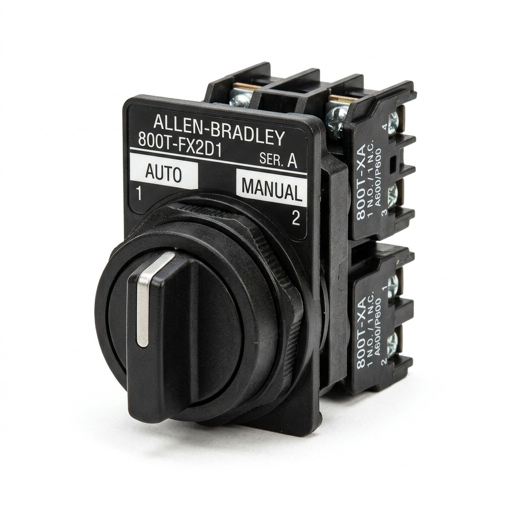 ALLEN-BRADLEY 800T-FX2D1 BOTONES PULSADORES BOTONERAS Y ACCESORIOS