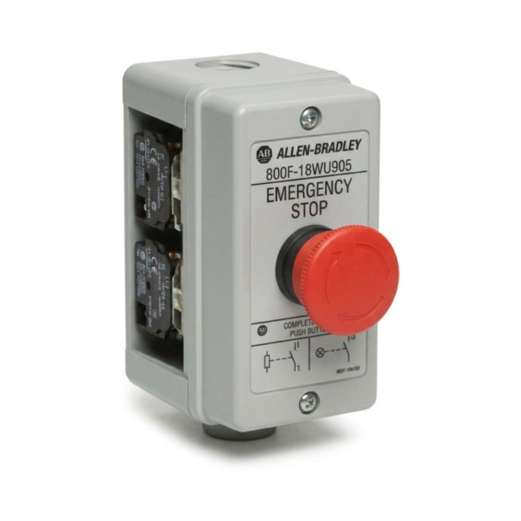 ALLEN-BRADLEY 800F-18WU905 BOTONES PULSADORES BOTONERAS Y ACCESORIOS