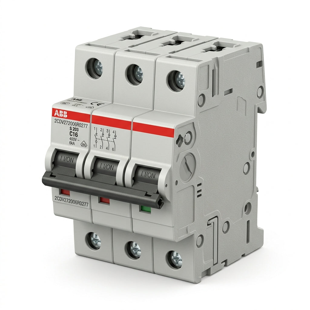 ABB 2CDV272006R0277 INTERRUPTORES TERMOMAGNETICOS MINIATURA RIEL DIN