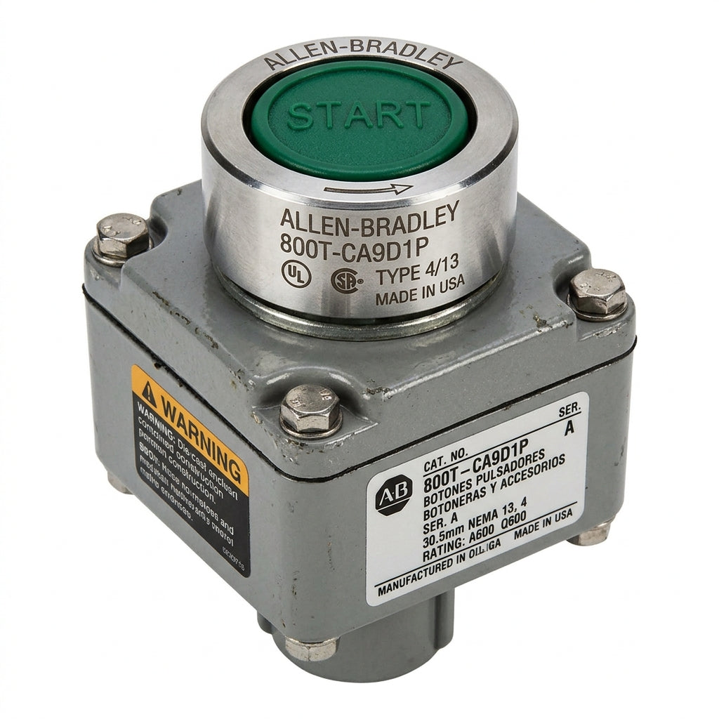 ALLEN-BRADLEY 800T-CA9D1P BOTONES PULSADORES BOTONERAS Y ACCESORIOS
