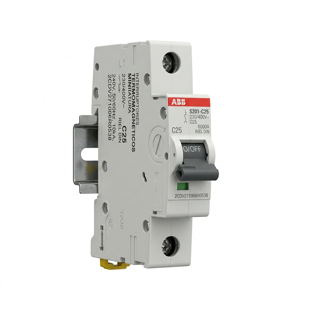 ABB 2CDV271006R0538 INTERRUPTORES TERMOMAGNETICOS MINIATURA RIEL DIN
