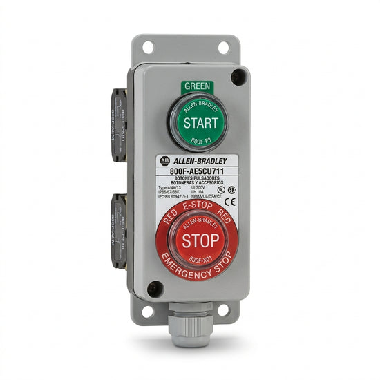 ALLEN-BRADLEY 800F-AE5CU711 BOTONES PULSADORES BOTONERAS Y ACCESORIOS