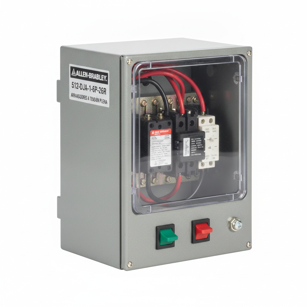 ALLEN-BRADLEY 512-DJA-1-6P-26R ARRANCADORES A TENSION PLENA