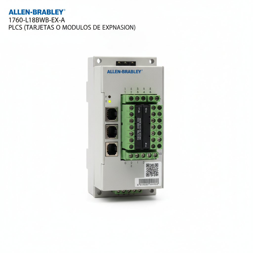 ALLEN-BRADLEY 1760-L18BWB-EX-A PLCS (TARJETAS O MODULOS DE EXPANSION)