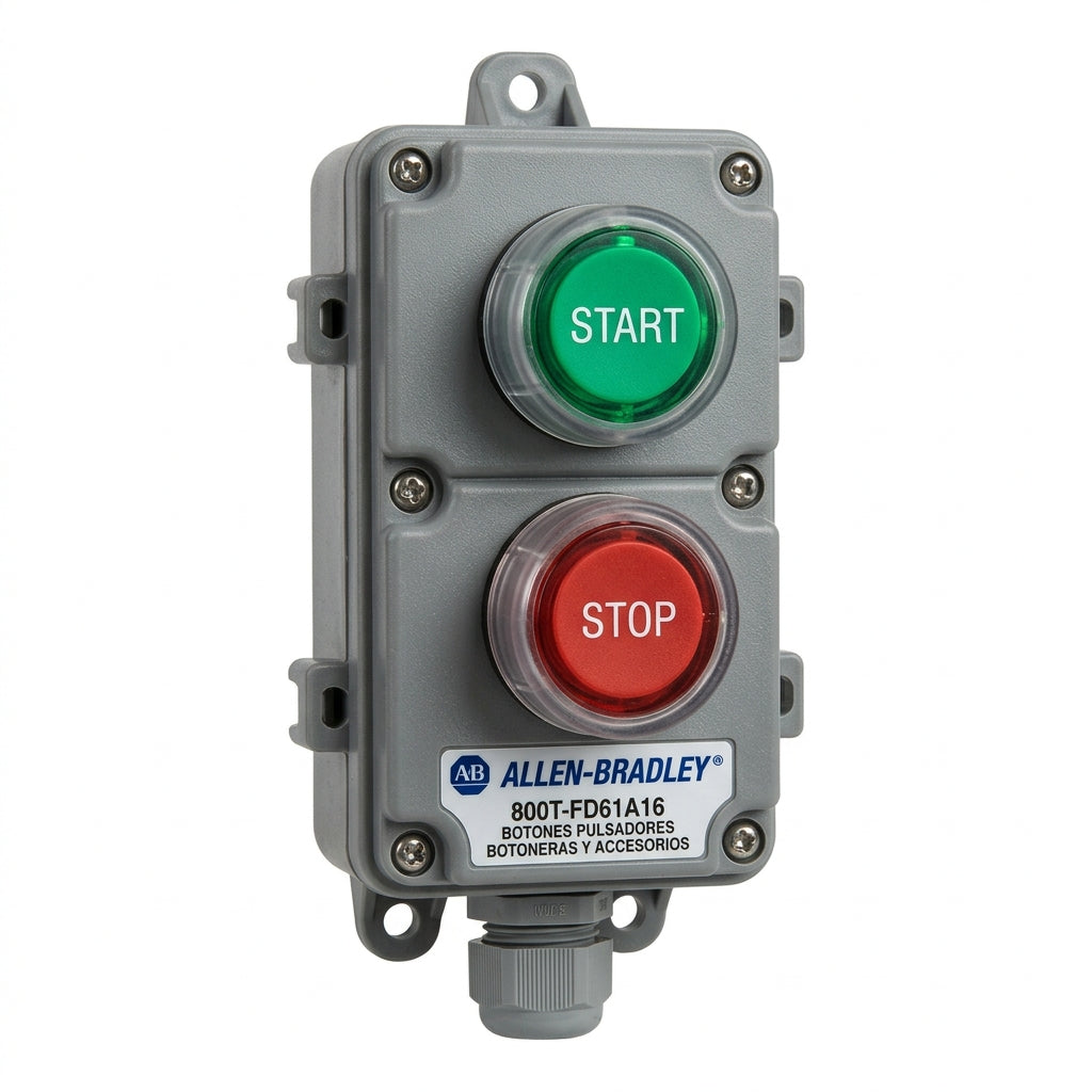 ALLEN-BRADLEY 800T-FD61A16 BOTONES PULSADORES BOTONERAS Y ACCESORIOS