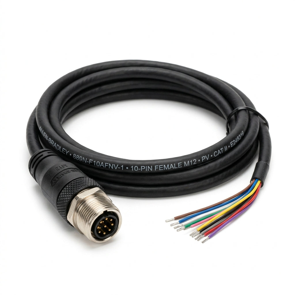 ALLEN-BRADLEY 889N-F10AFNV-1 CONECTORES RAPIDOS Y CABLES PARA SENSOR (CORDSETS)