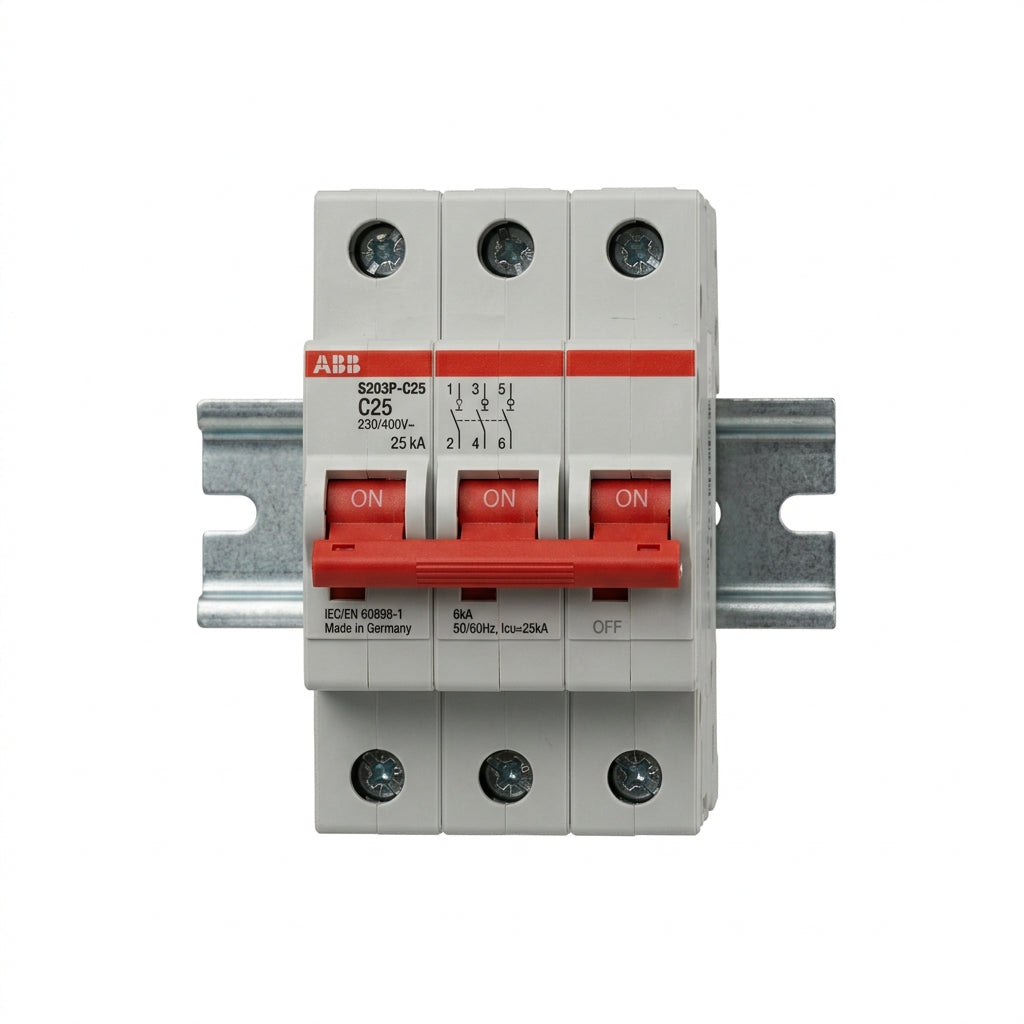 ABB 2CCS893001R0255 INTERRUPTORES TERMOMAGNETICOS MINIATURA RIEL DIN