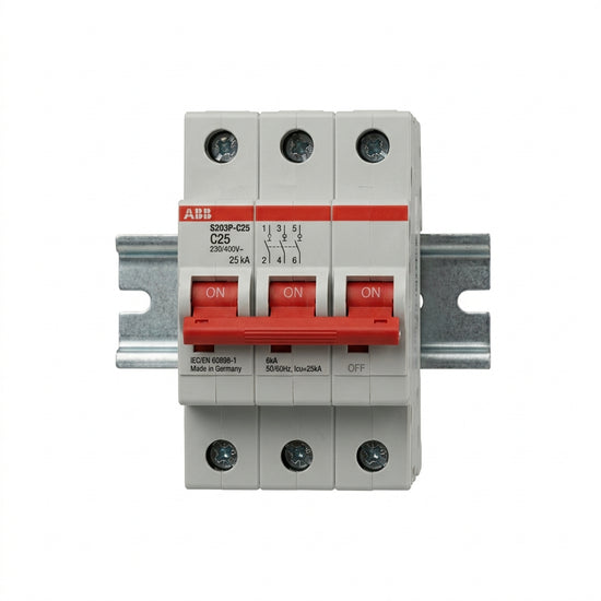 ABB 2CCS893001R0255 INTERRUPTORES TERMOMAGNETICOS MINIATURA RIEL DIN