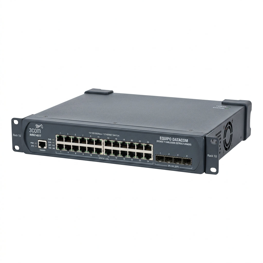 3COM AVBS14517 EQUIPO DATACOM (REDES Y CABLEADO ESTRUCTURADO)