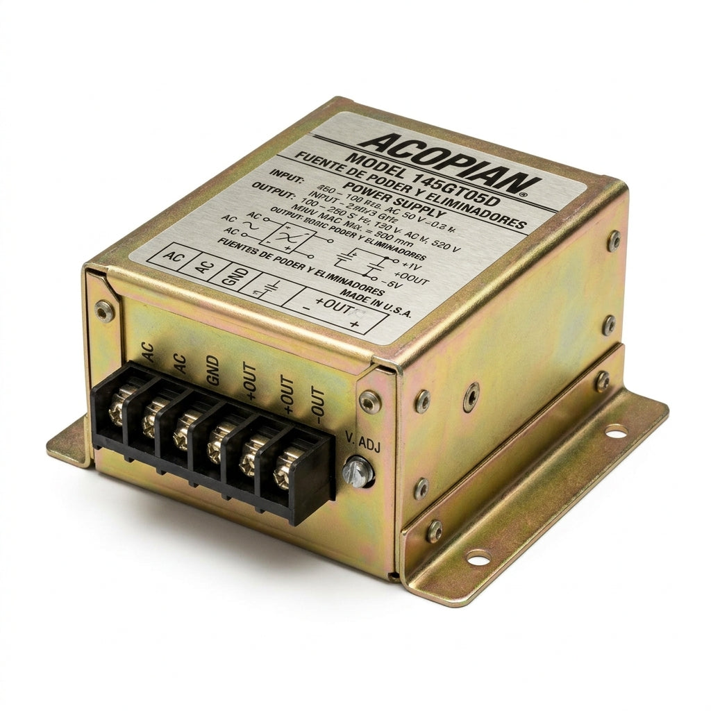 ACOPIAN 145GT05D FUENTES DE PODER Y ELIMINADORES