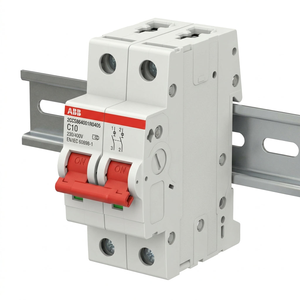 ABB 2CCS864001R0405 INTERRUPTORES TERMOMAGNETICOS MINIATURA RIEL DIN