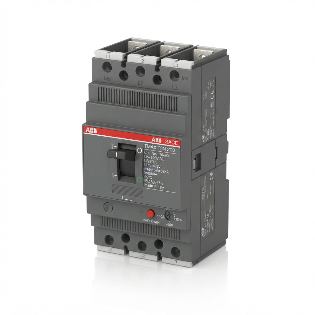 ABB TMAX-T3N-200 INTERRUPTORES TERMOMAGNETICOS EN CAJA MOLDEADA
